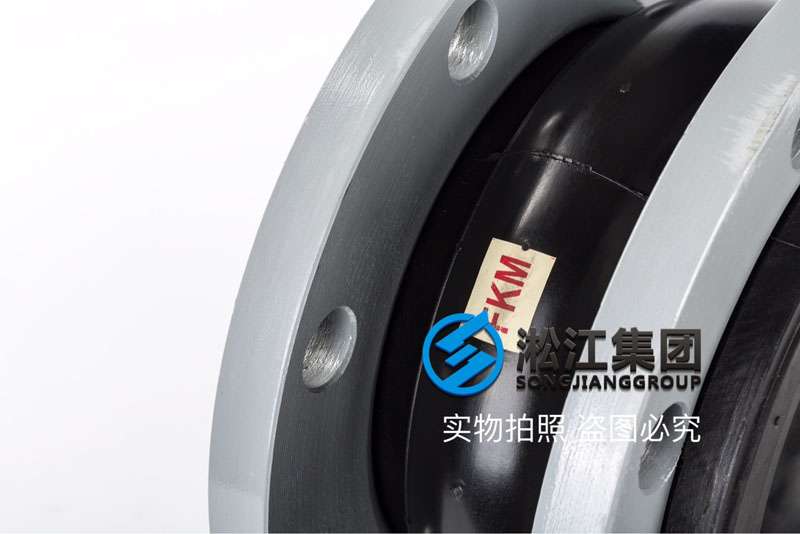 上海氟橡胶软接头，DN200/DN50,压力PN16